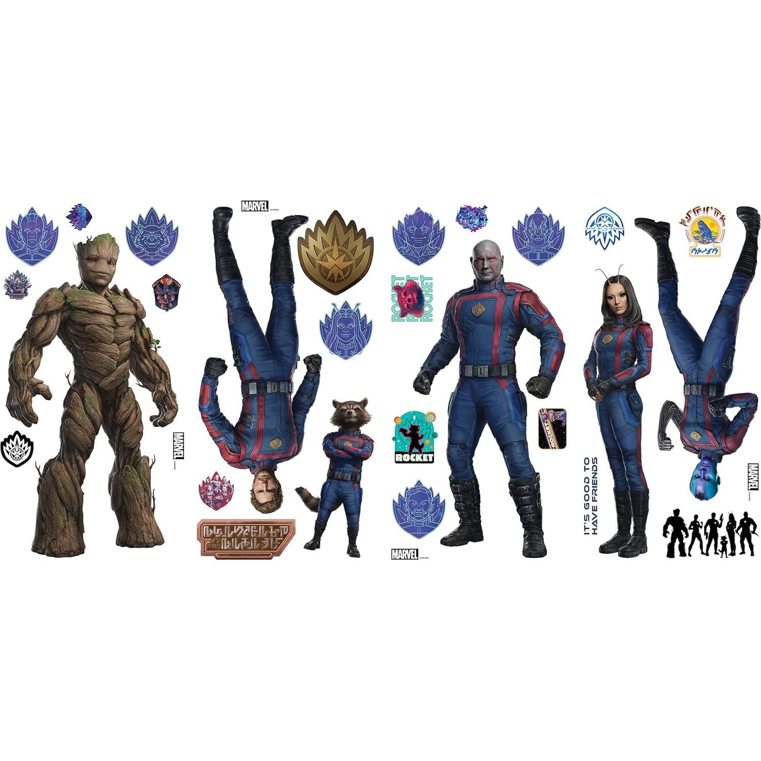 Calcomanías de Pared RoomMates Guardianes de la Galaxia 3