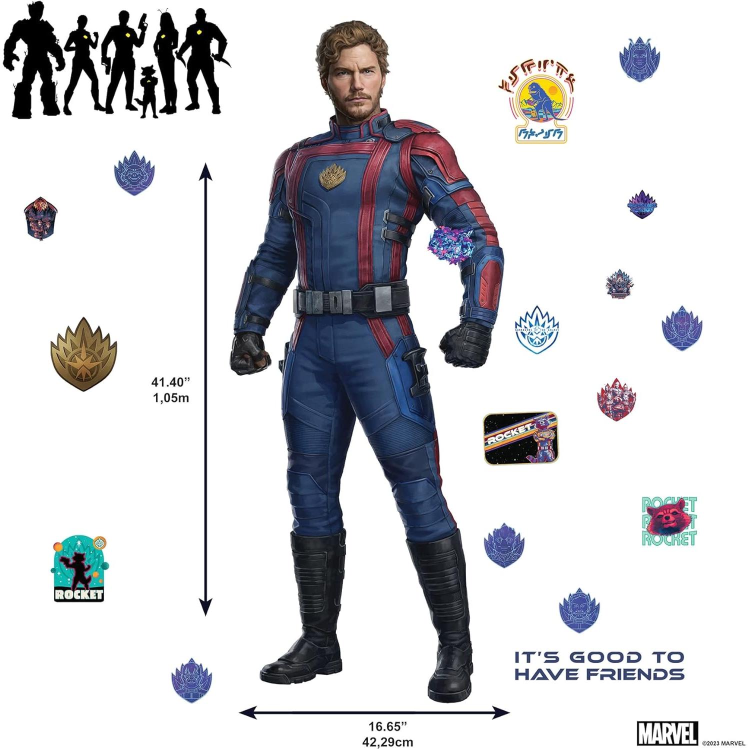 Calcomanías de Pared RoomMates Guardianes de la Galaxia 3