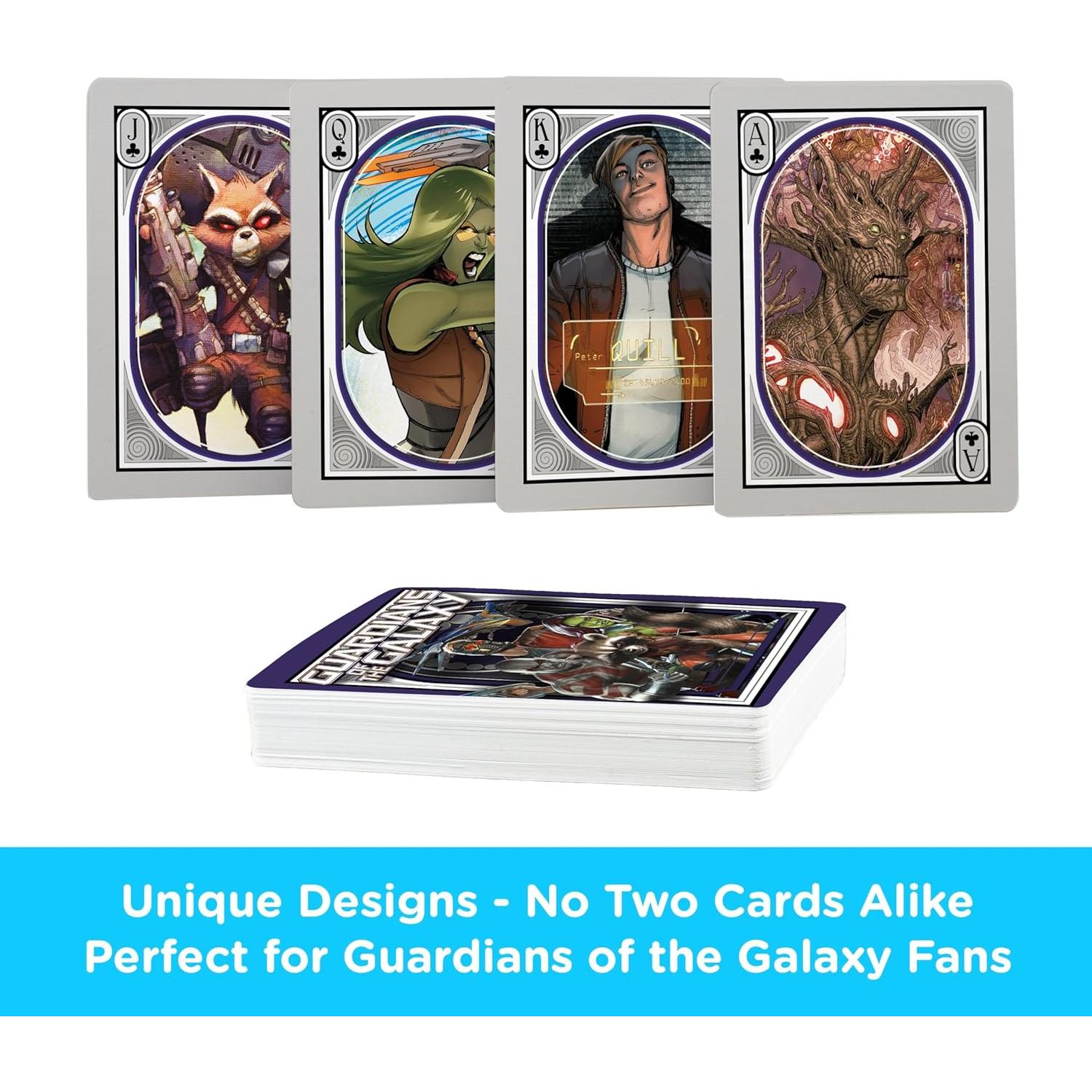 Baraja de Cartas Guardianes de la Galaxia AQUARIUS - 54 Cartas