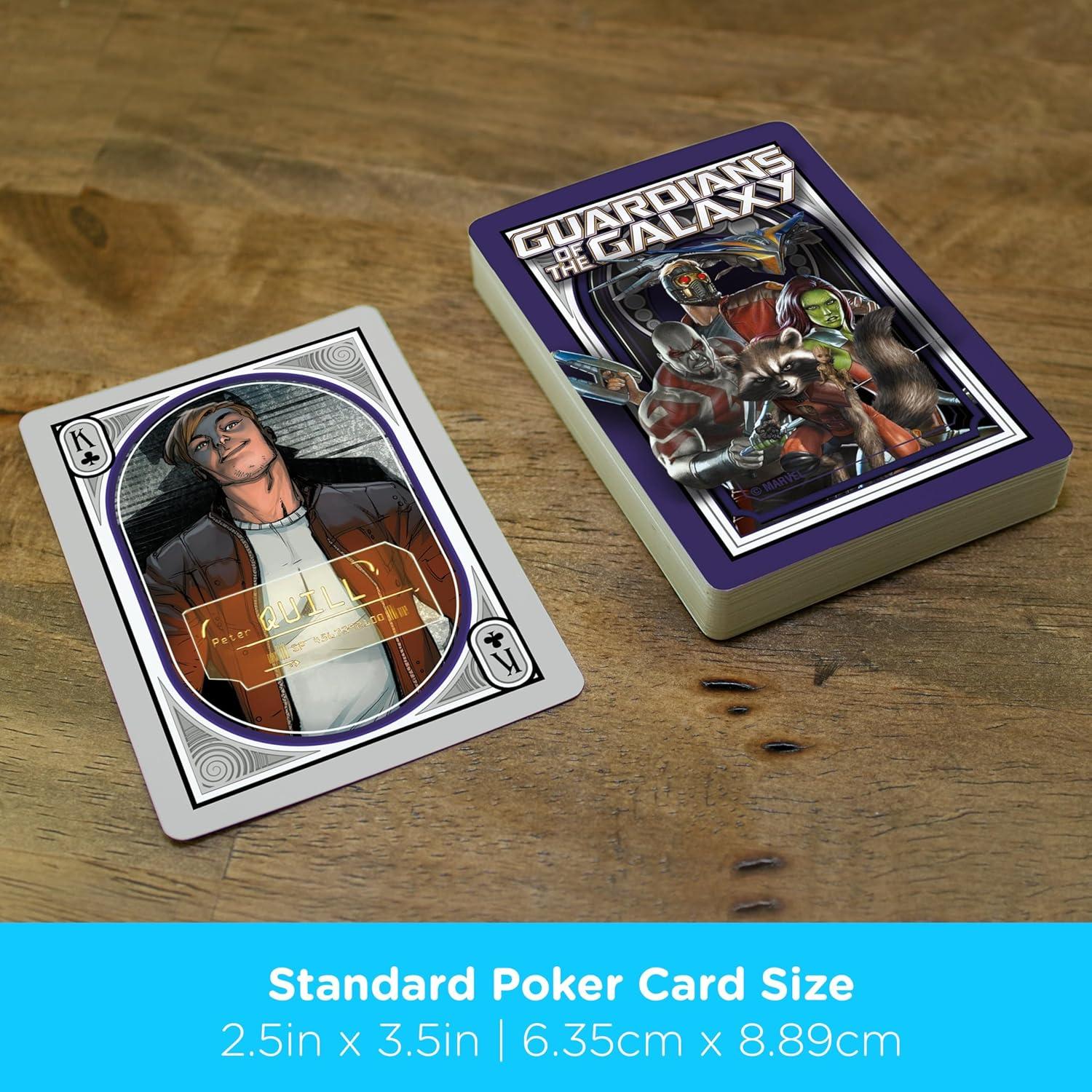 Baraja de Cartas Guardianes de la Galaxia AQUARIUS - 54 Cartas