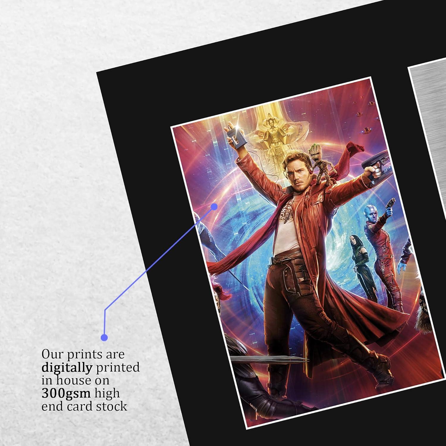 Exhibición Foto Autografiada Chris Pratt Guardianes de la Galaxia