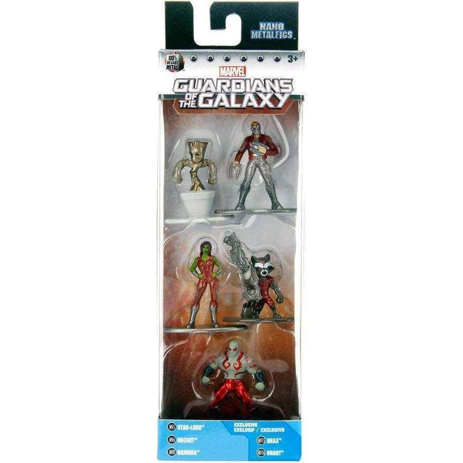 Figuras Coleccionables Nano Metal JADA Marvel - 5 Piezas