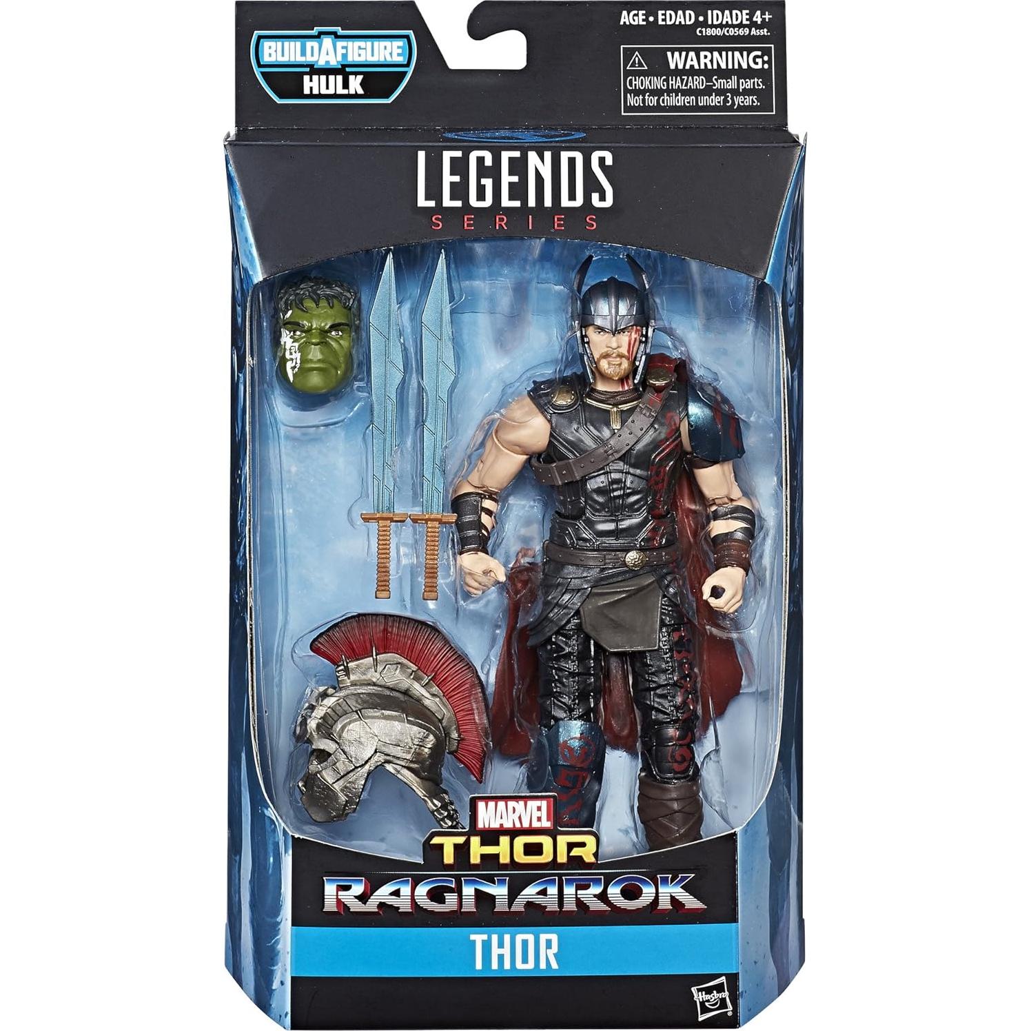 Figura Thor Marvel Legends 15.24 cm Hasbro con accesorios