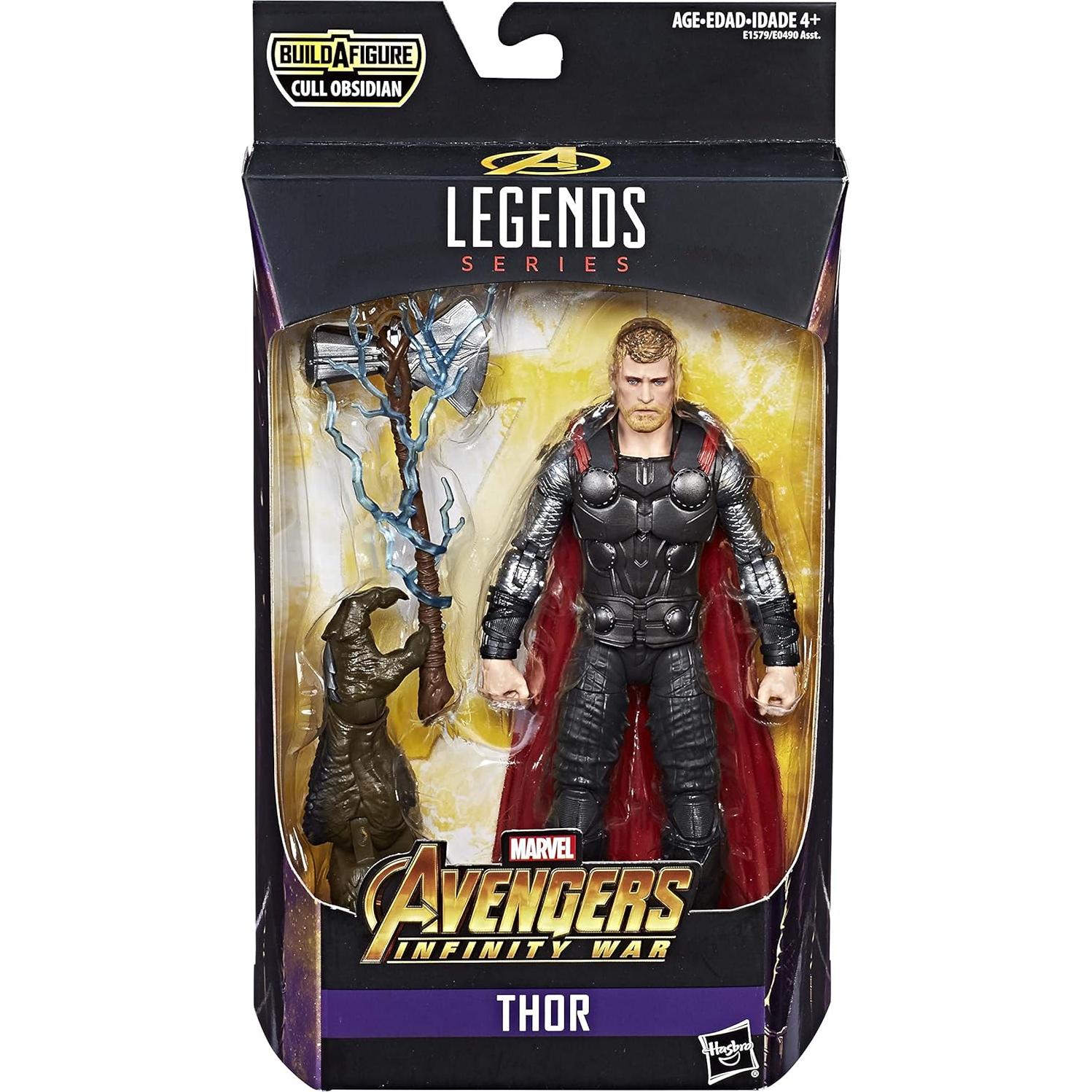 Figura Thor Marvel Legends 15.24 cm con accesorios