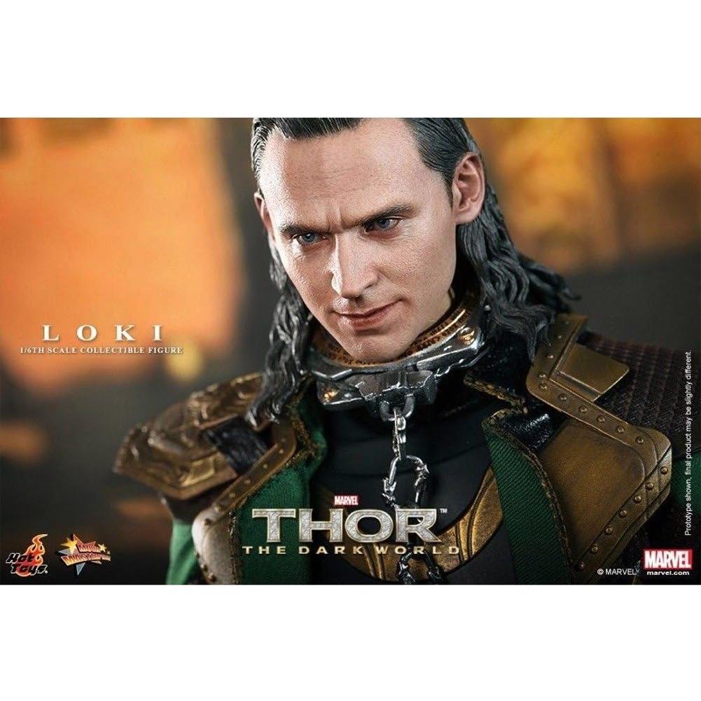 Figura de Acción Hot Toys Loki Thor: El Mundo Oscuro 1/6