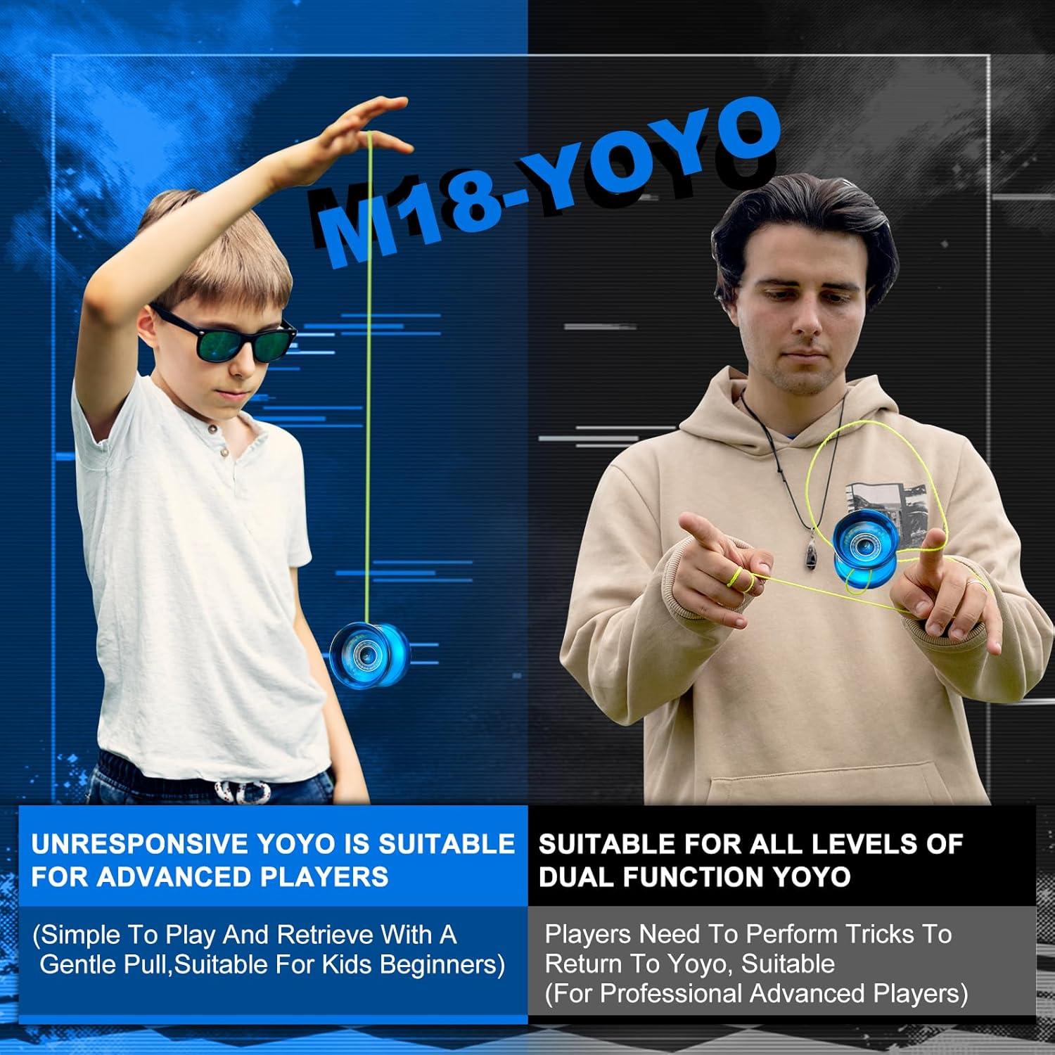 Yoyo WATIEOBOO M18 Responsivo y No Responsivo para Niños