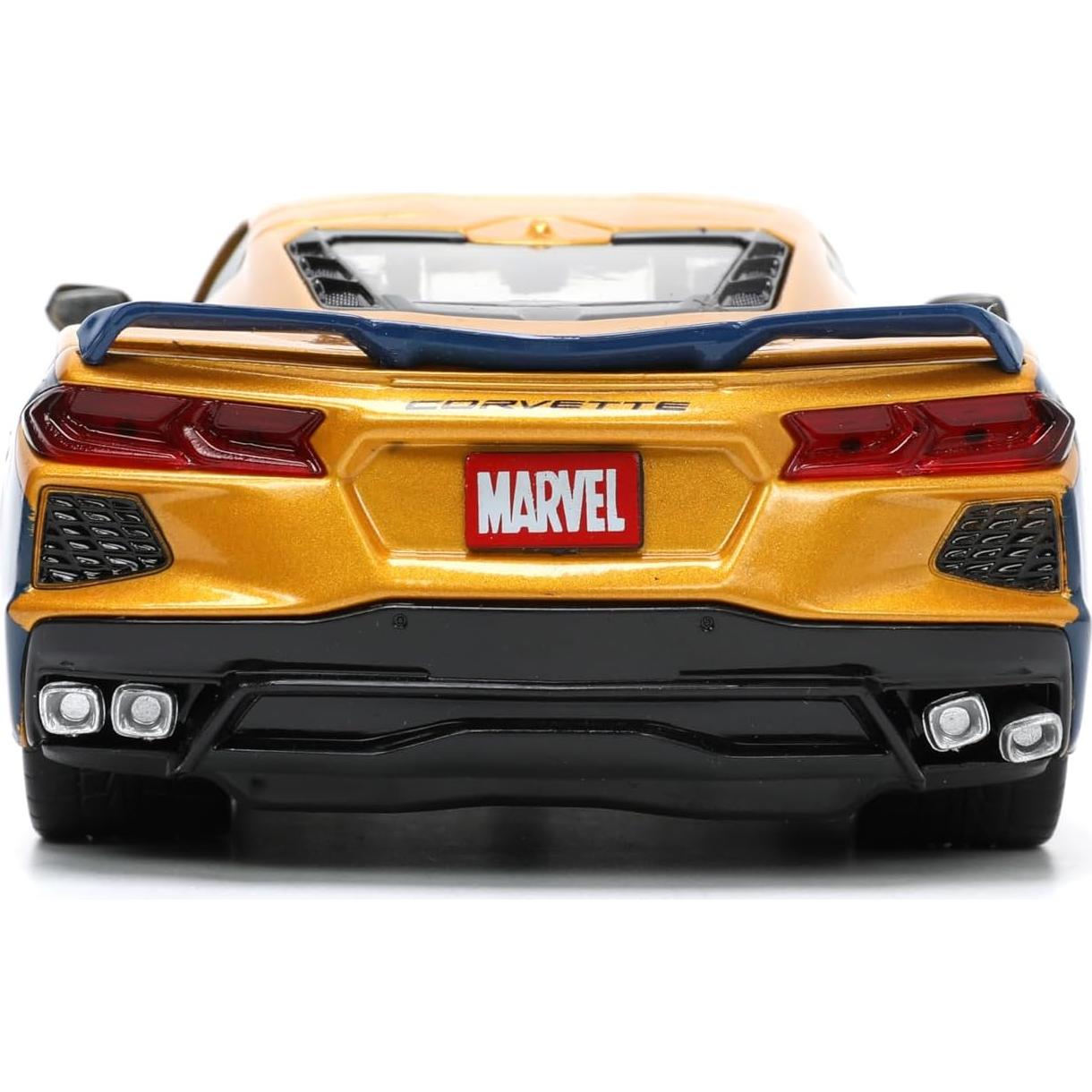 Coche de Fundición Jada Toys Wolverine 2020 Chevy Corvette 20cm