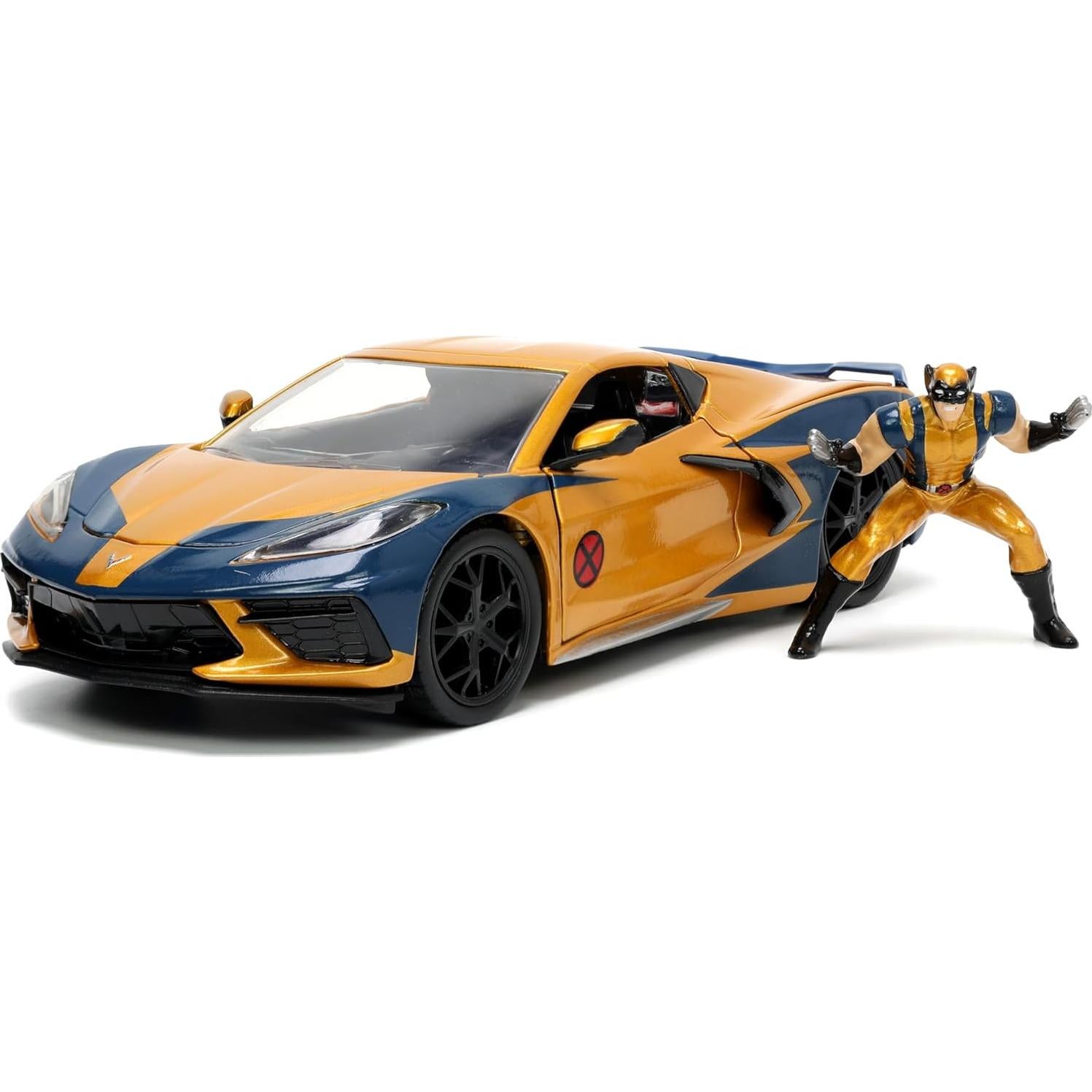 Coche de Fundición Jada Toys Wolverine 2020 Chevy Corvette 20cm