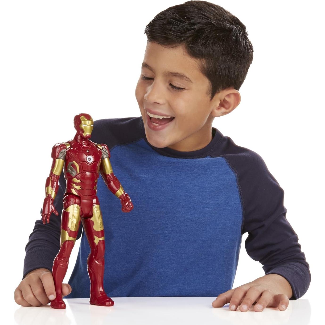 Figura Iron Man Titan Hero Tech 30 cm Hasbro Vengadores