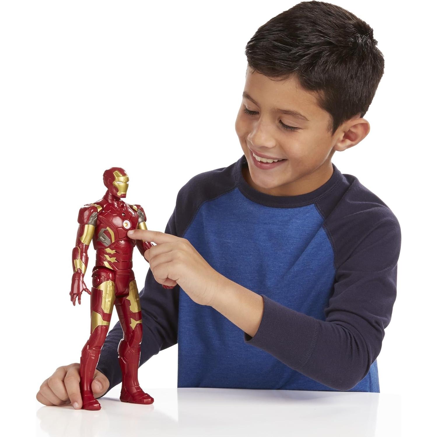Figura Iron Man Titan Hero Tech 30 cm Hasbro Vengadores