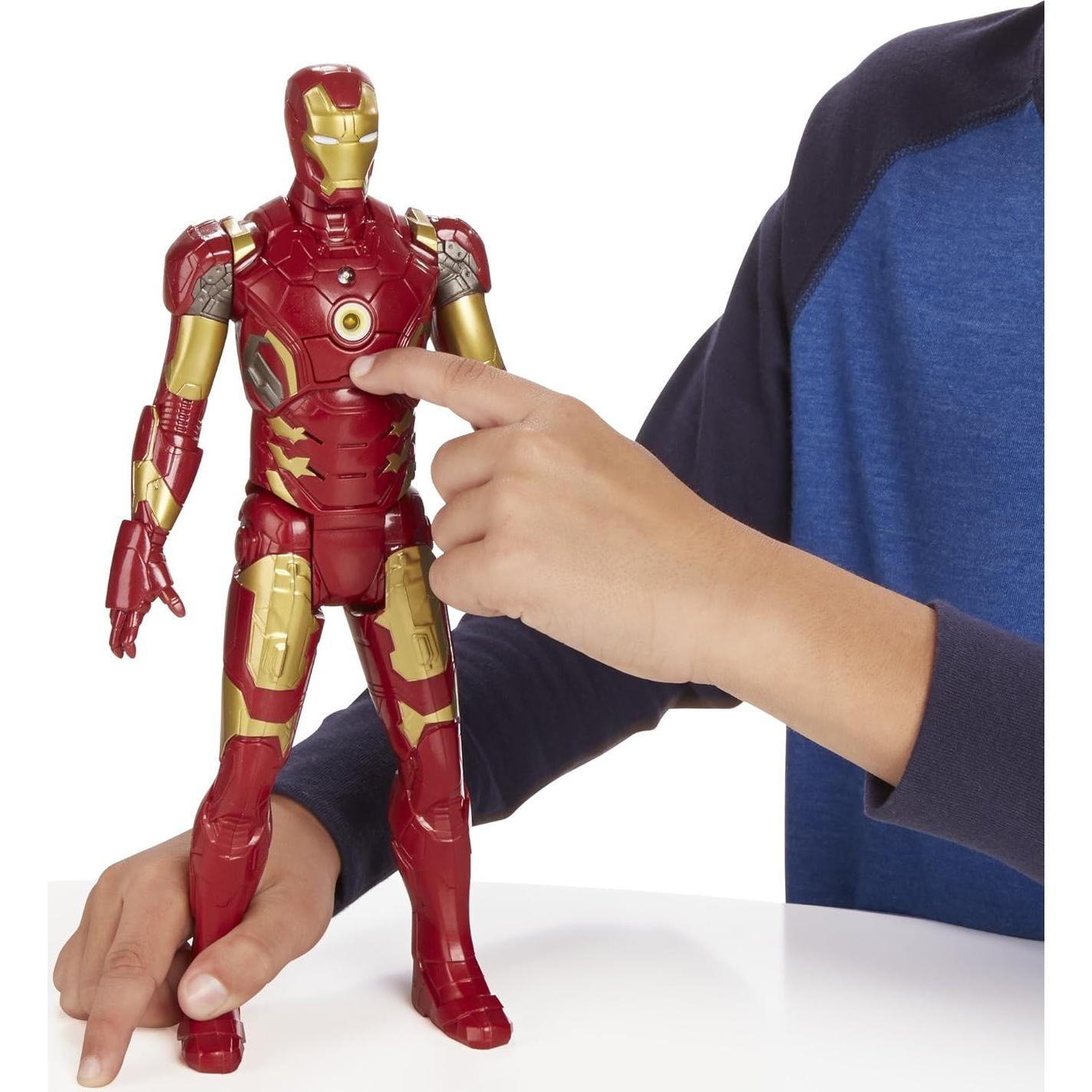 Figura Iron Man Titan Hero Tech 30 cm Hasbro Vengadores