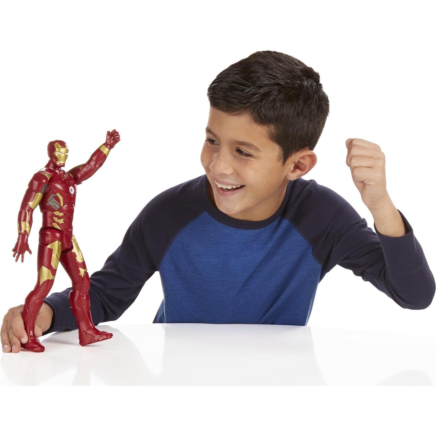 Figura Iron Man Titan Hero Tech 30 cm Hasbro Vengadores