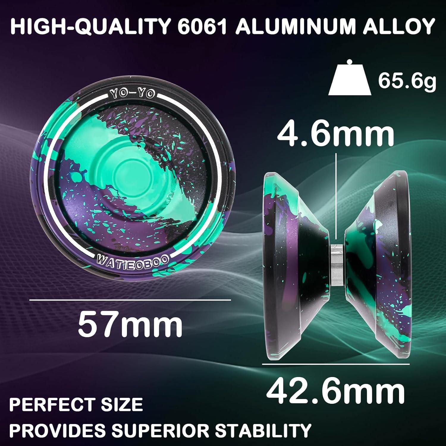 Yoyo WATIEOBOO M18 Profesional de Metal con Accesorios