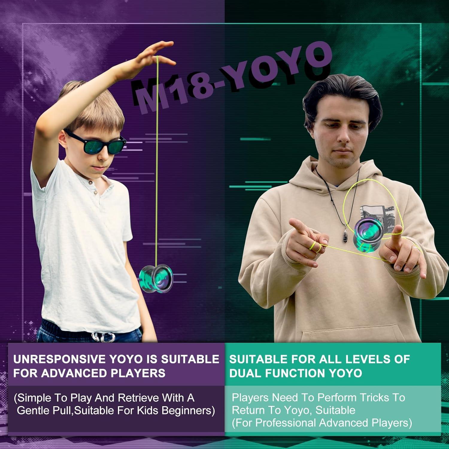 Yoyo WATIEOBOO M18 Profesional de Metal con Accesorios