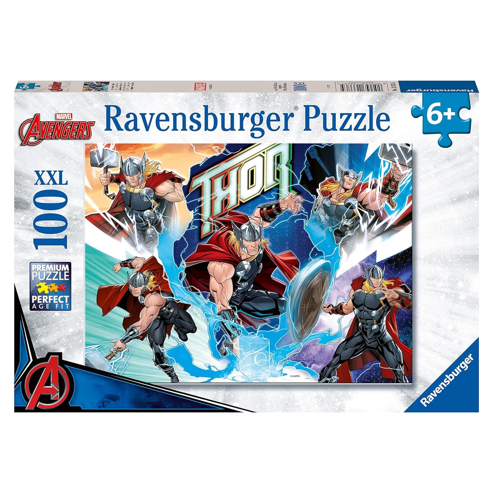 Rompecabezas Thor 100 Piezas XXL Ravensburger 49x36 cm