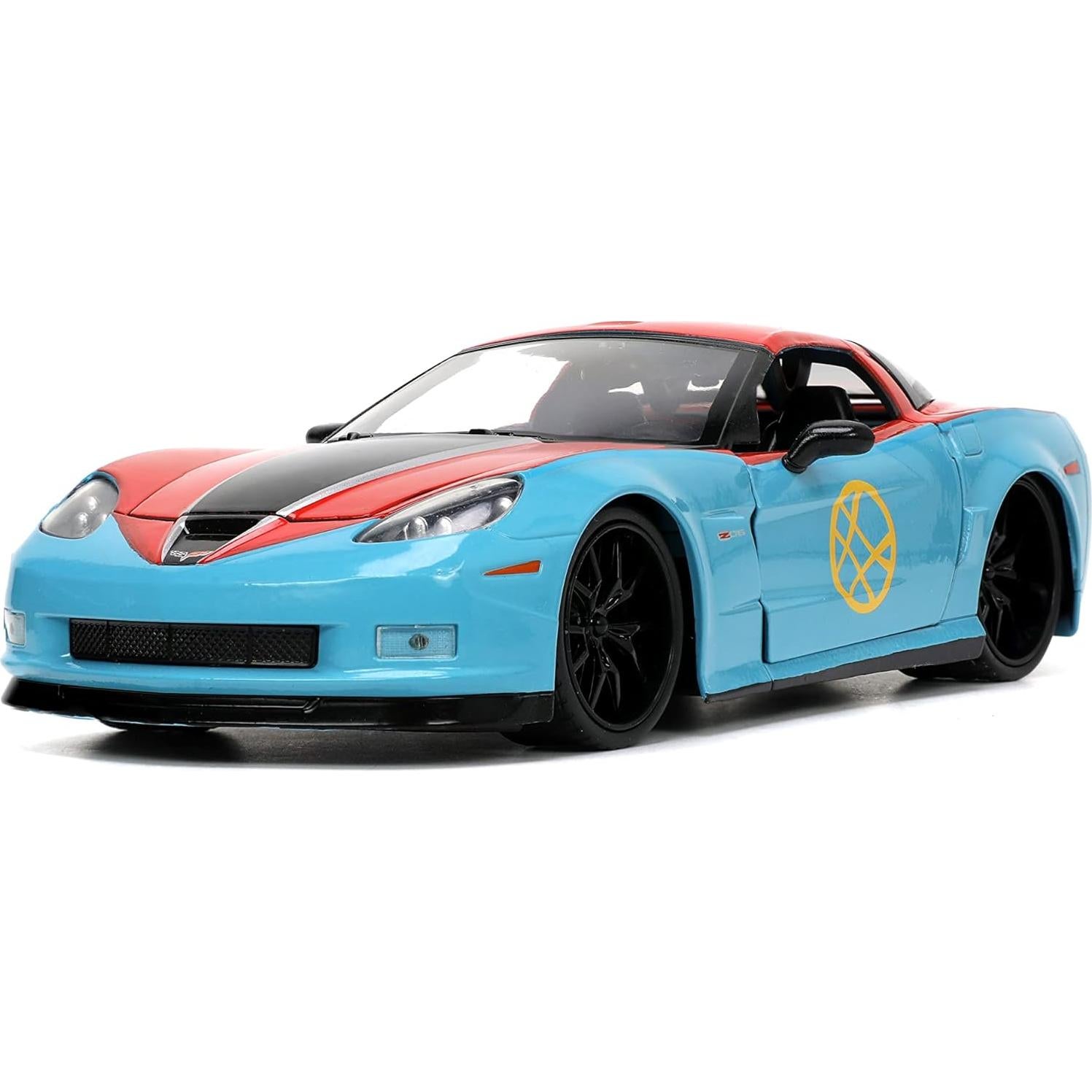 Coche de Fundición Jada Toys Doctor Strange 2006 Chevy Corvette