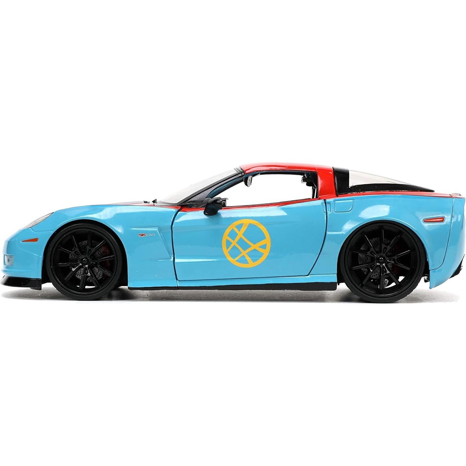 Coche de Fundición Jada Toys Doctor Strange 2006 Chevy Corvette