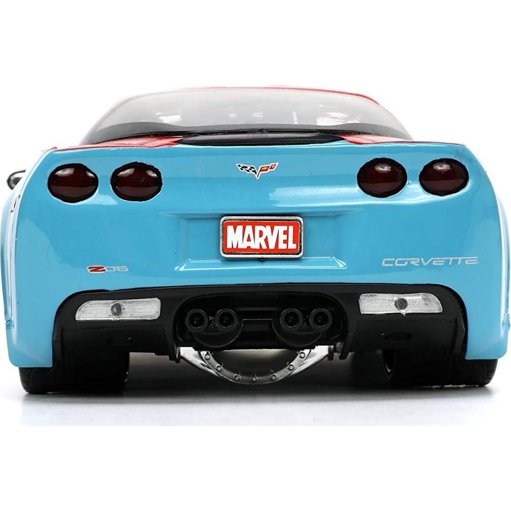 Coche de Fundición Jada Toys Doctor Strange 2006 Chevy Corvette