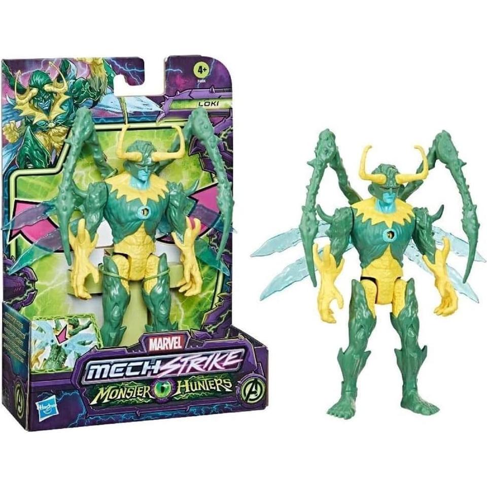 Figura de Acción Marvel Cazadores de Monstruos Loki 15.24 cm - Hasbro