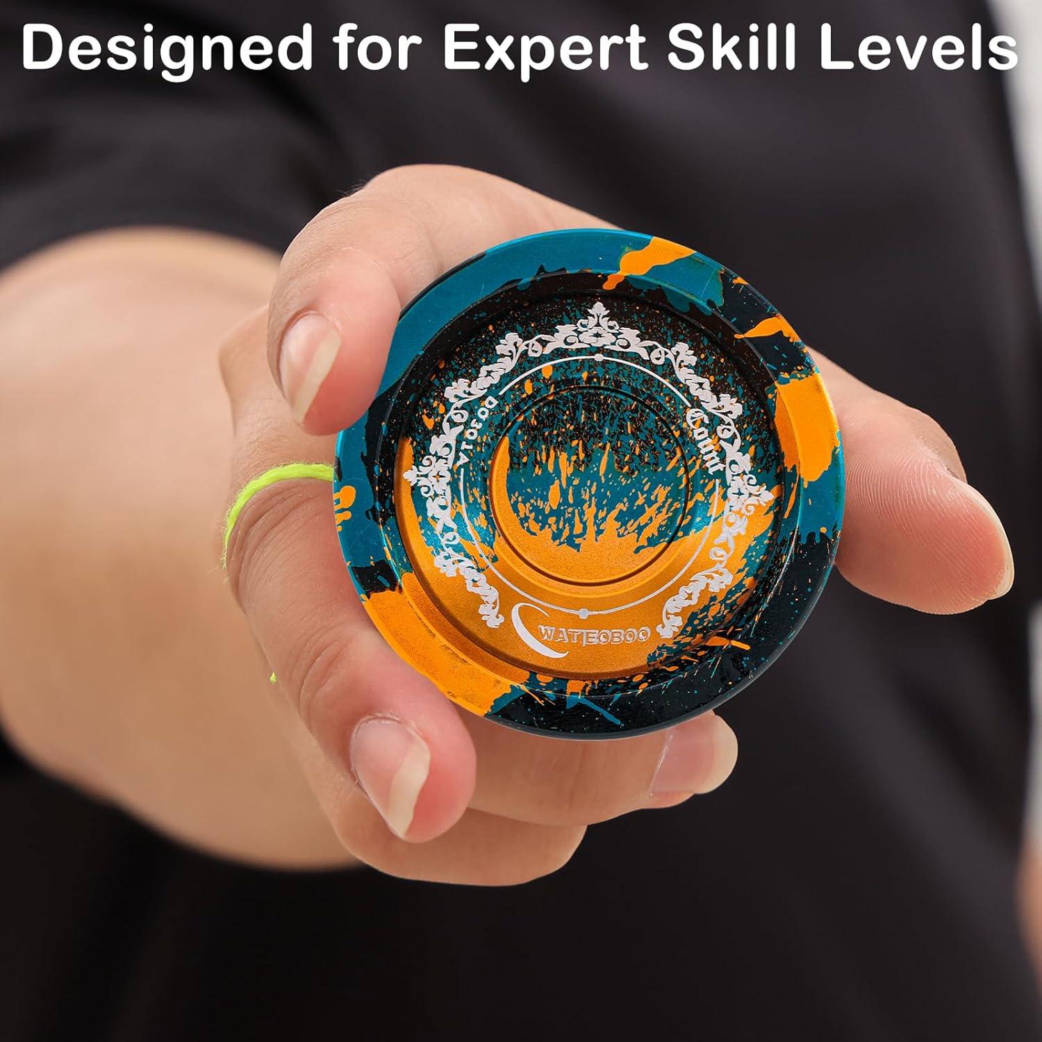 Yo-yo Profesional WATIEOBOO de Metal con Accesorios