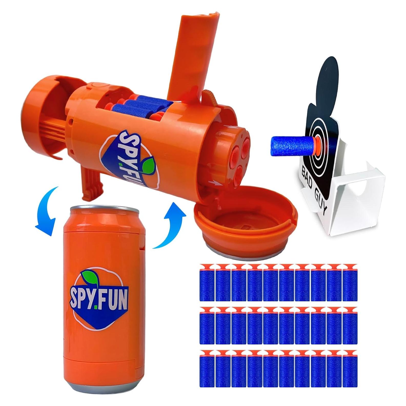 Pistola de Juguete AGM MASTECH Transformadora con Dardos de Espuma