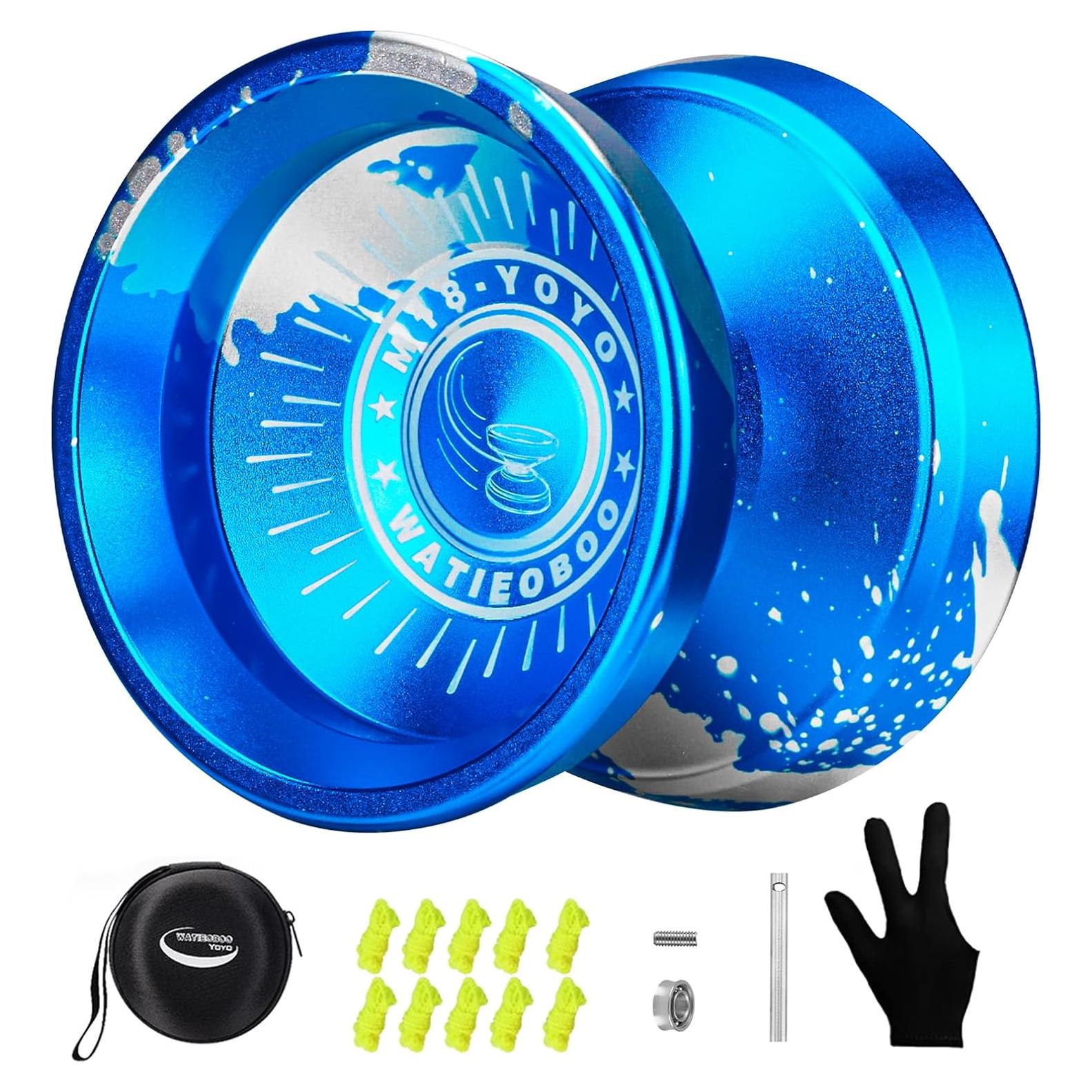 Yoyo WATIEOBOO M18 Profesional con 10 Cuerdas y Estuche
