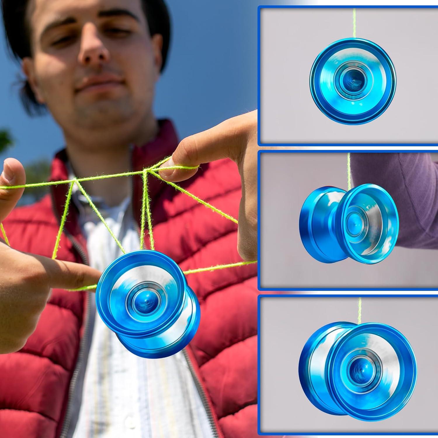 Yoyo WATIEOBOO M18 Profesional con 10 Cuerdas y Estuche