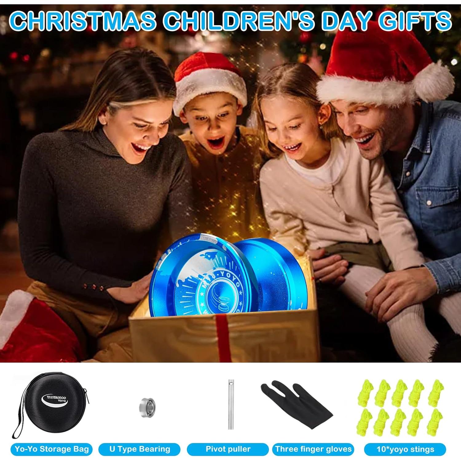 Yoyo WATIEOBOO M18 Profesional con 10 Cuerdas y Estuche