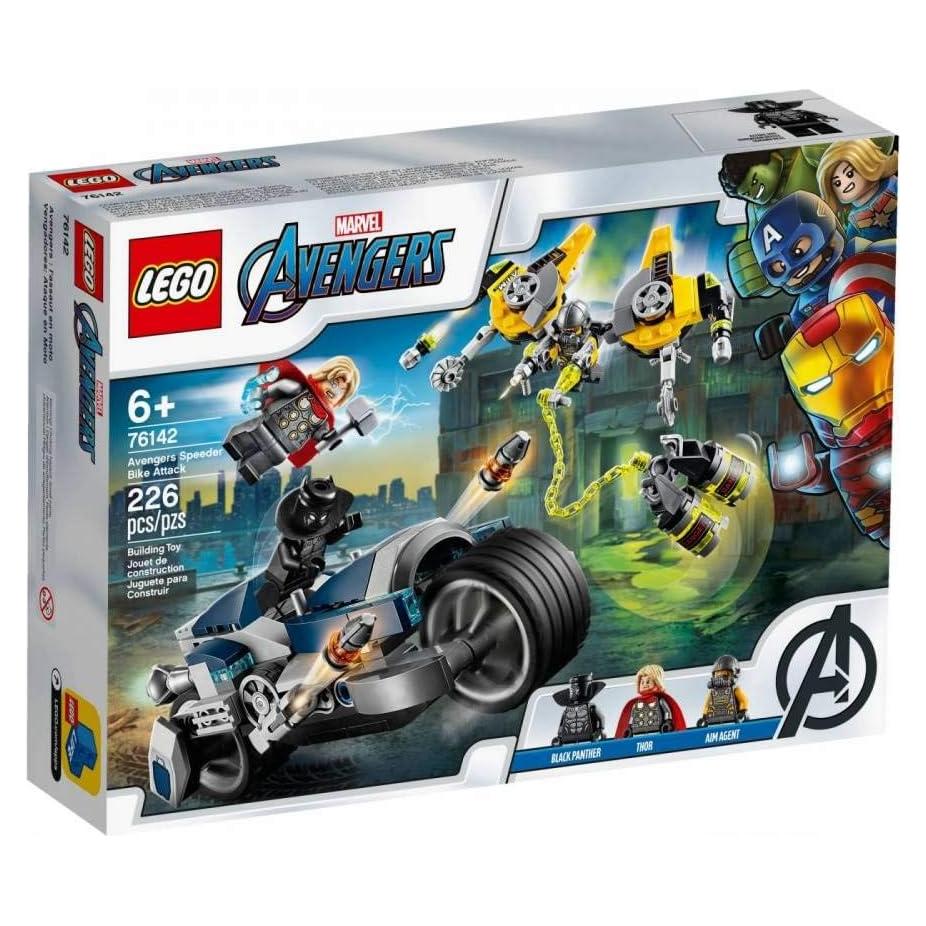 LEGO Marvel Avengers Moto Speeder Pantera Negra y Thor 226 Pzs
