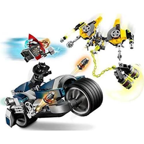 LEGO Marvel Avengers Moto Speeder Pantera Negra y Thor 226 Pzs