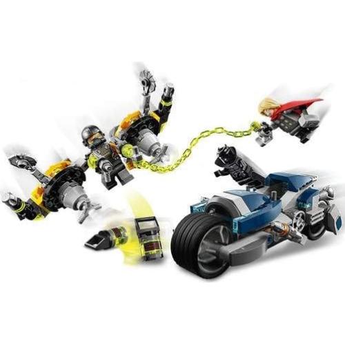 LEGO Marvel Avengers Moto Speeder Pantera Negra y Thor 226 Pzs