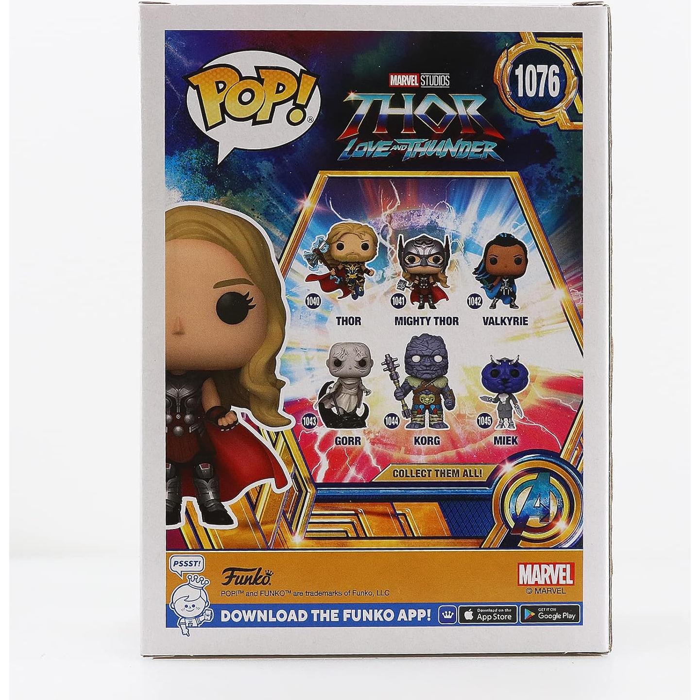 Figura de Vinilo Funko Thor: Amor y Trueno #1076 Sin Casco