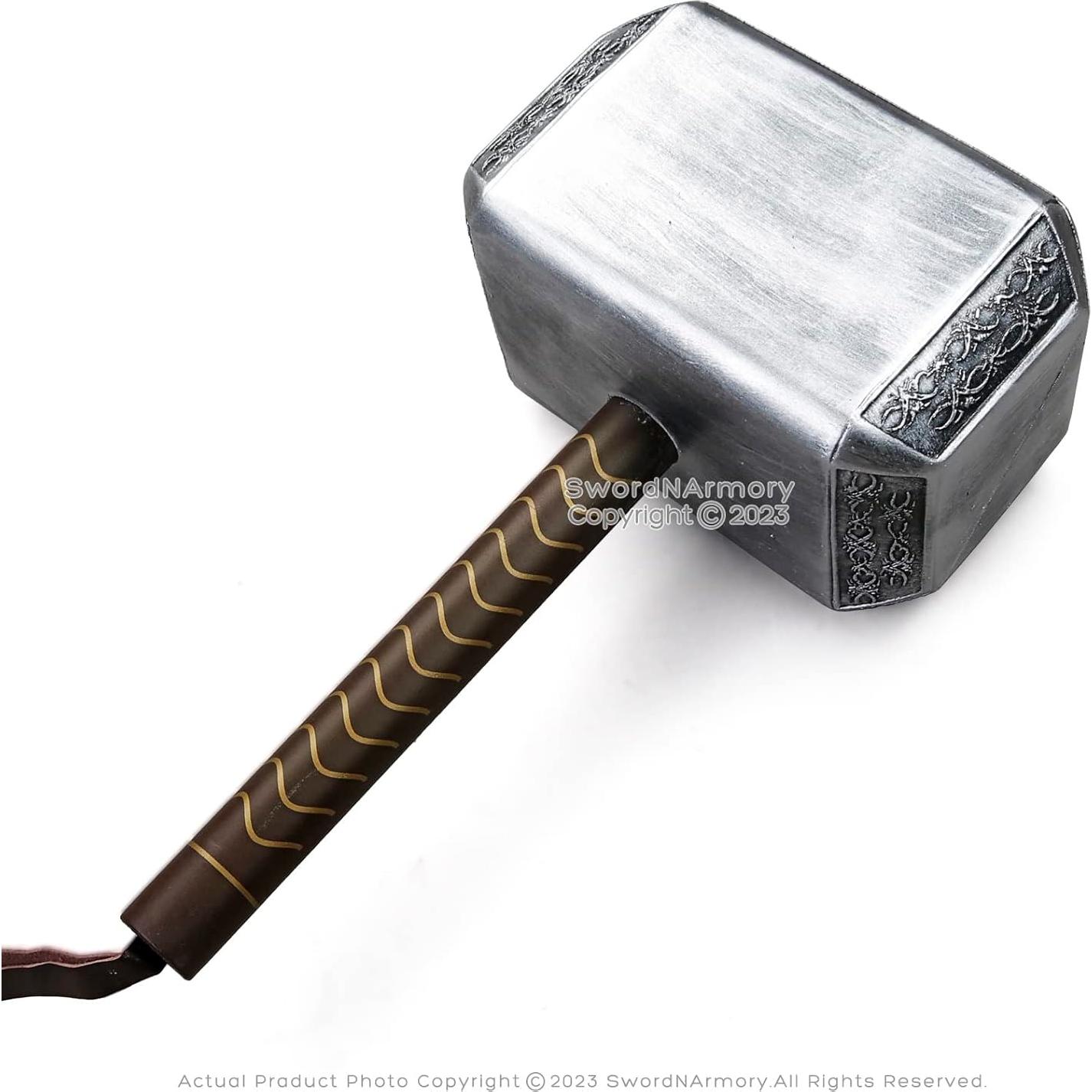 Martillo de Espuma Mjolnir Thor 41.91 cm Cosplay