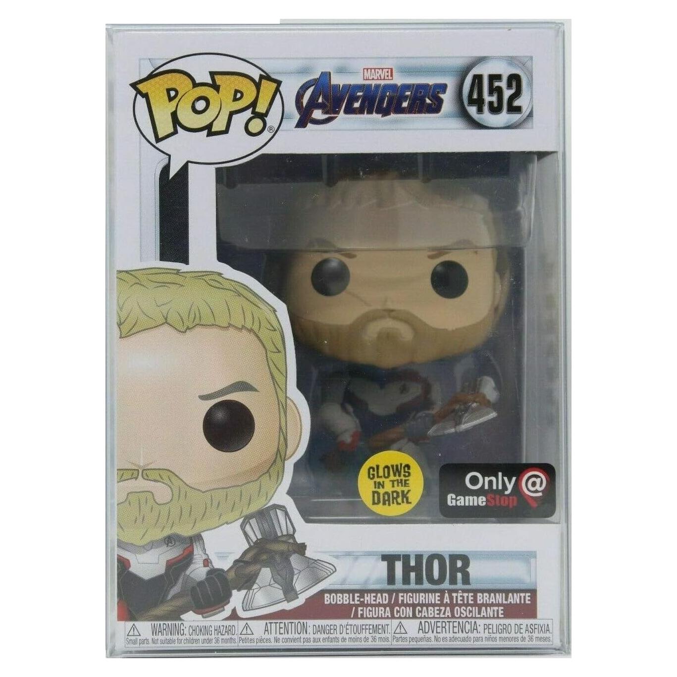Funko Pop Thor Reino Cuántico Avengers Endgame Brilla en la Oscuridad