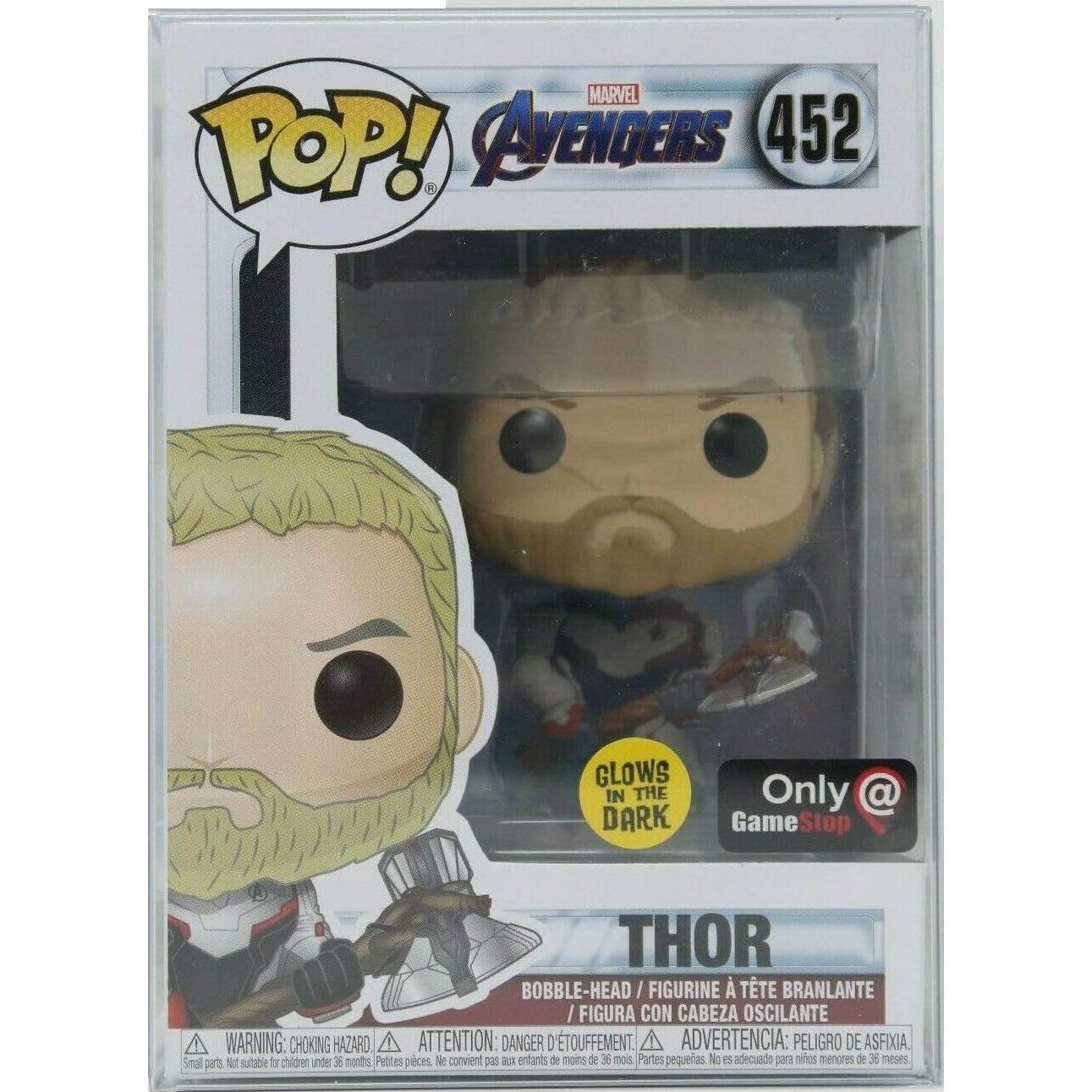 Funko Pop Thor Reino Cuántico Avengers Endgame Brilla en la Oscuridad