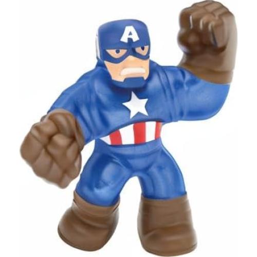 Figuras de acción Goo Jit Zu Marvel Capitán América 14.5 cm