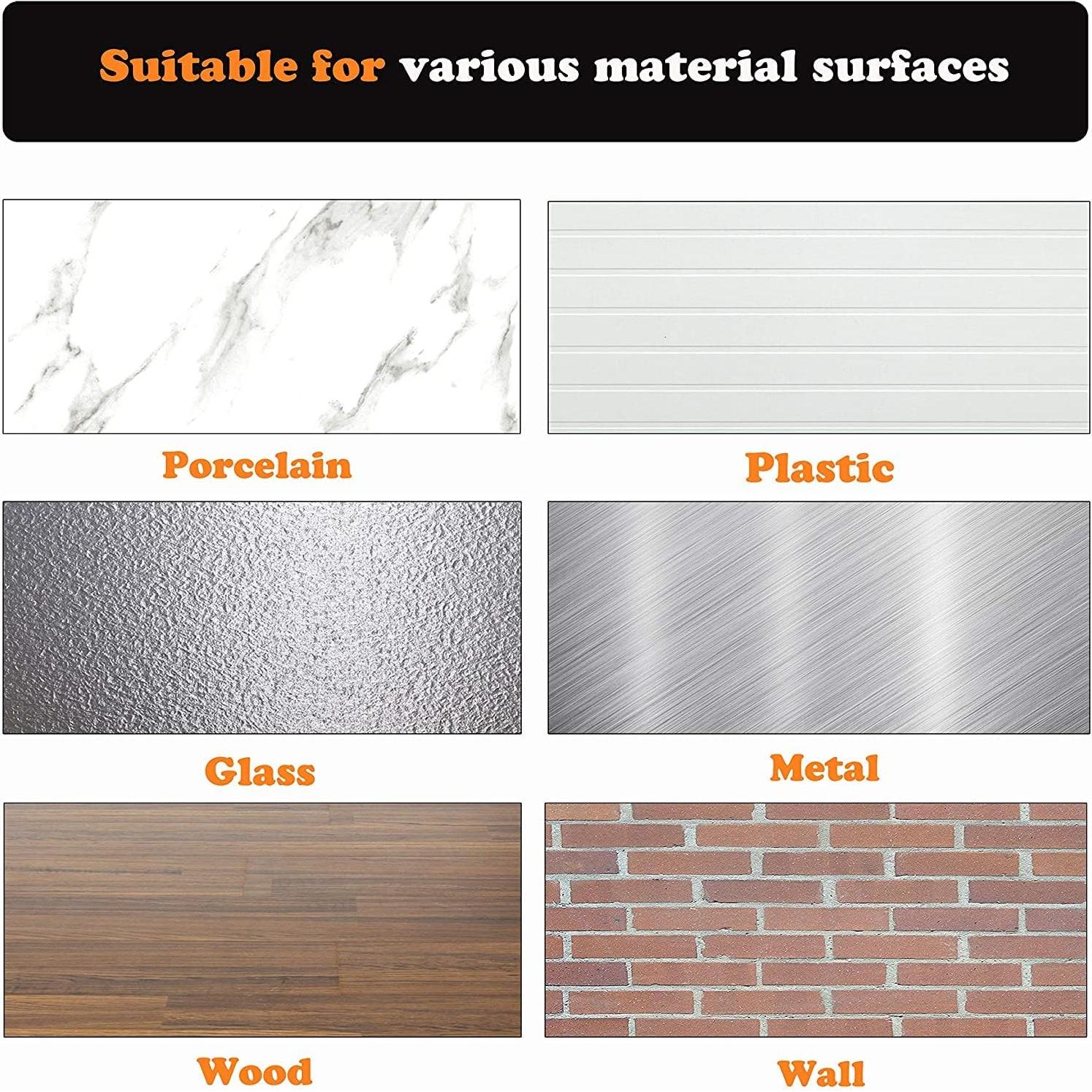 50 Clips de Cable Adhesivos WIIBROOK para Organización - Negro