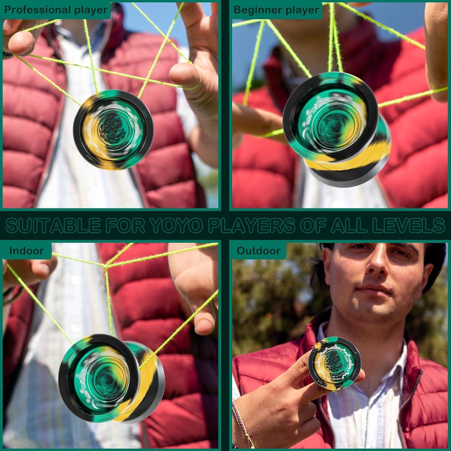 Yoyo WATIEOBOO Profesional de Metal 9cm para Niños y Adultos