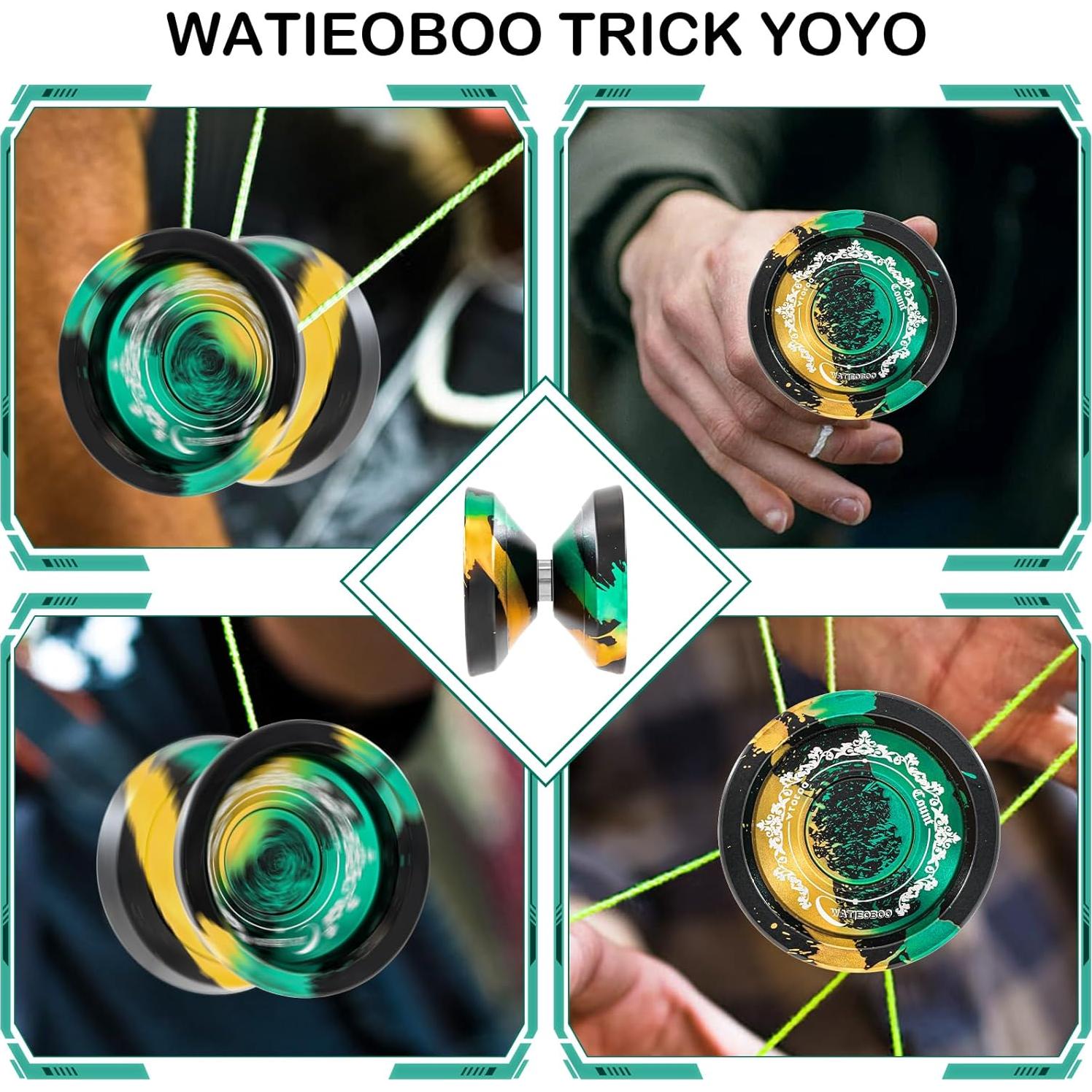 Yoyo WATIEOBOO Profesional de Metal 9cm para Niños y Adultos