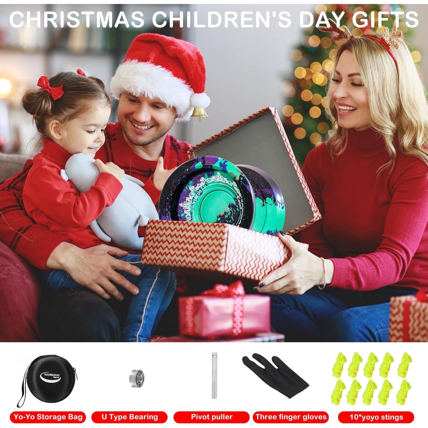 Yoyo WATIEOBOO C130 Profesional Metal para Trucos