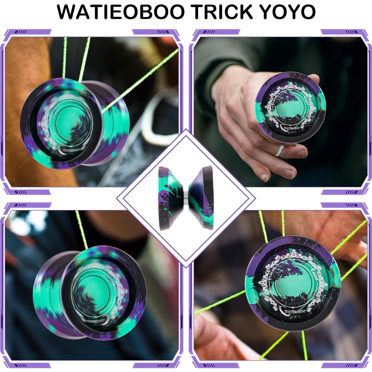 Yoyo WATIEOBOO C130 Profesional Metal para Trucos