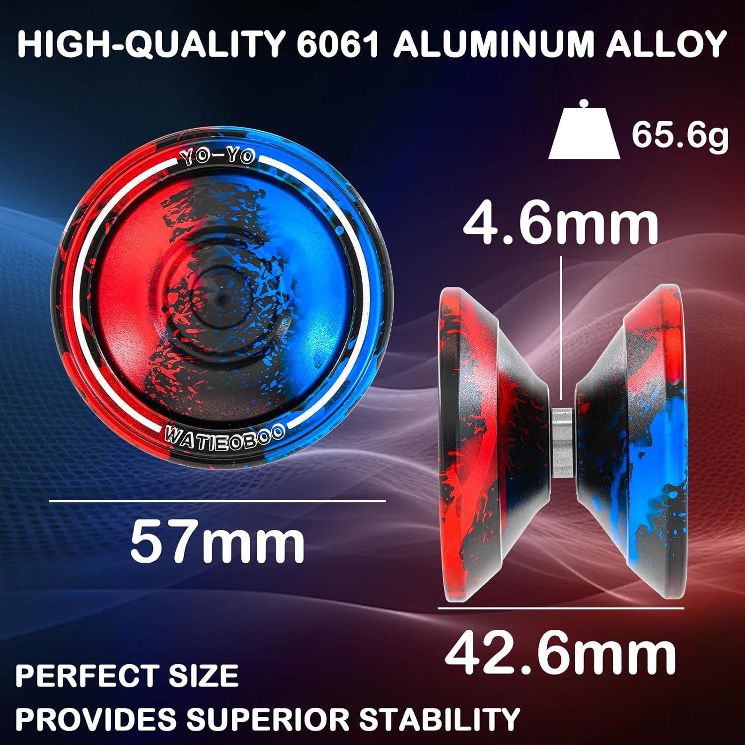 Yoyo WATIEOBOO M18 Profesional de Metal para Trucos