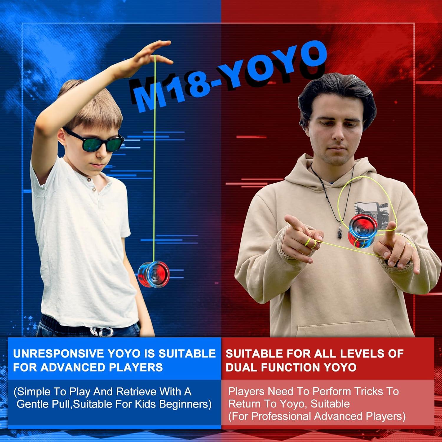 Yoyo WATIEOBOO M18 Profesional de Metal para Trucos