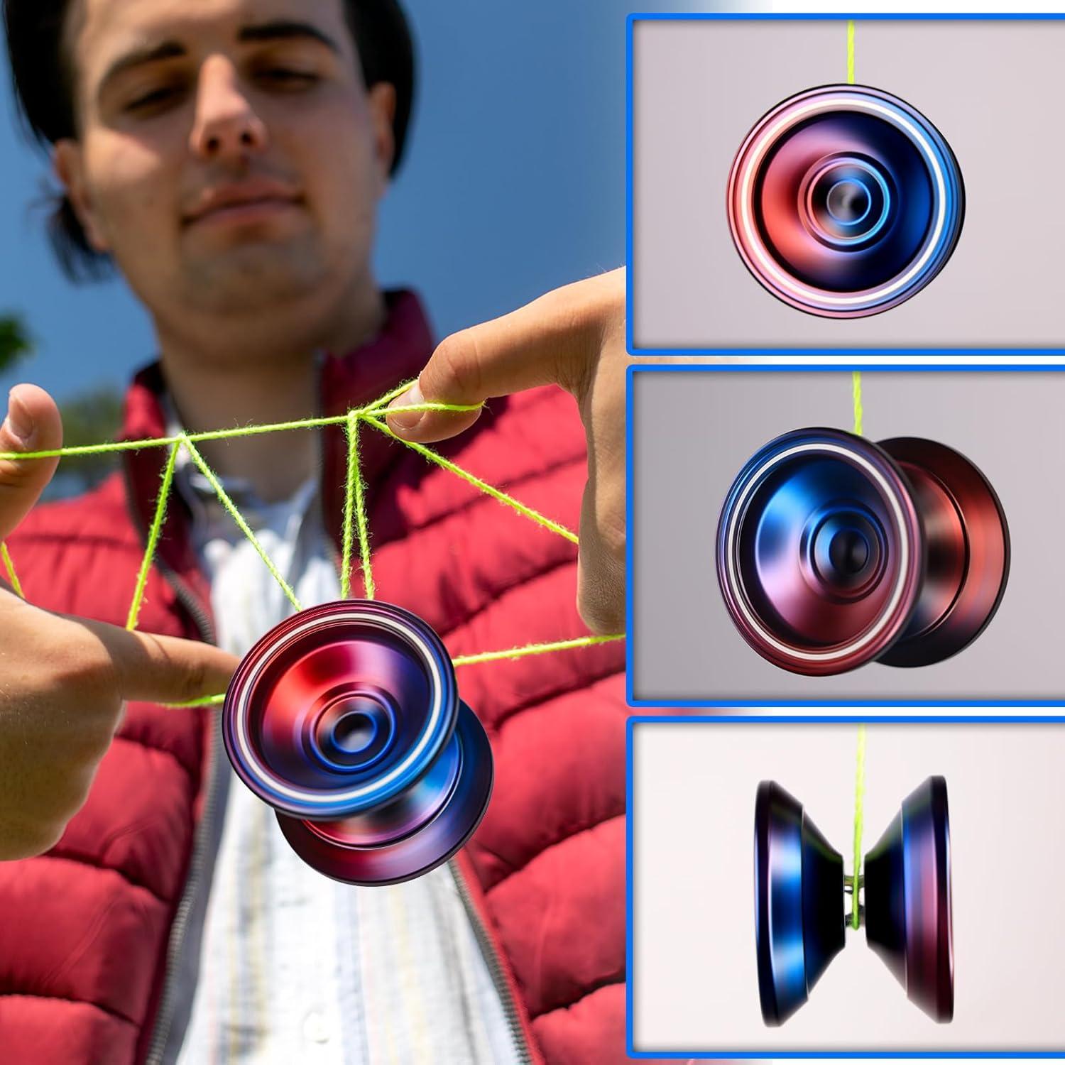 Yoyo WATIEOBOO M18 Profesional de Metal para Trucos