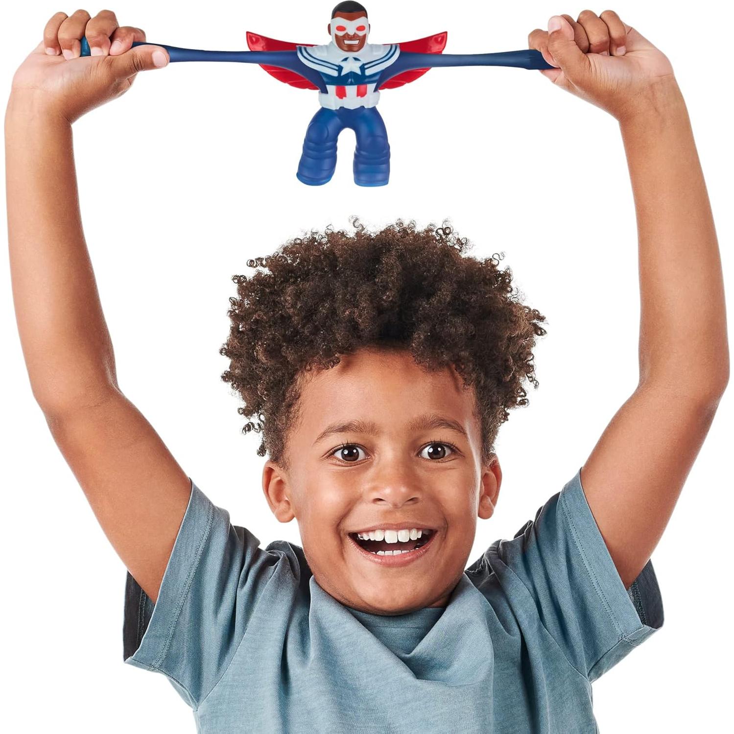 Héroe Goo Jit Zu Capitán América Sam Wilson 11.43 cm