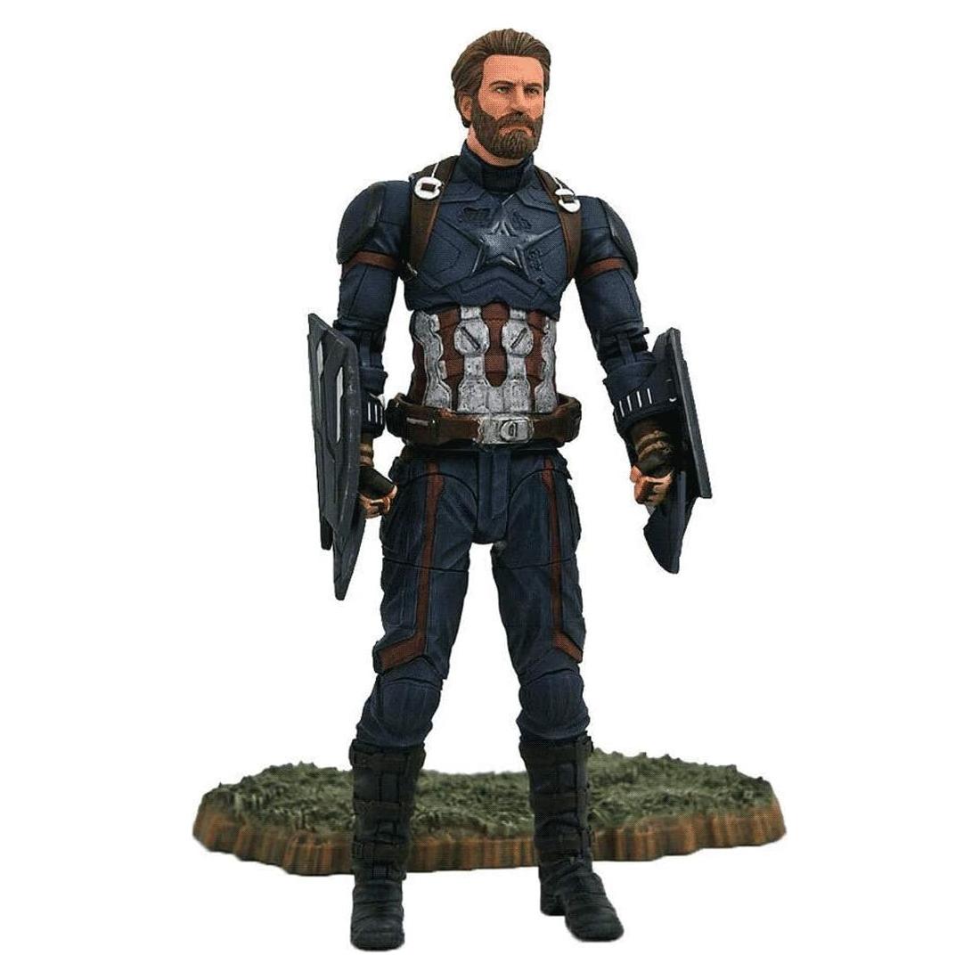 Figura de Acción Capitán América 17.78 cm Juguetes Diamante