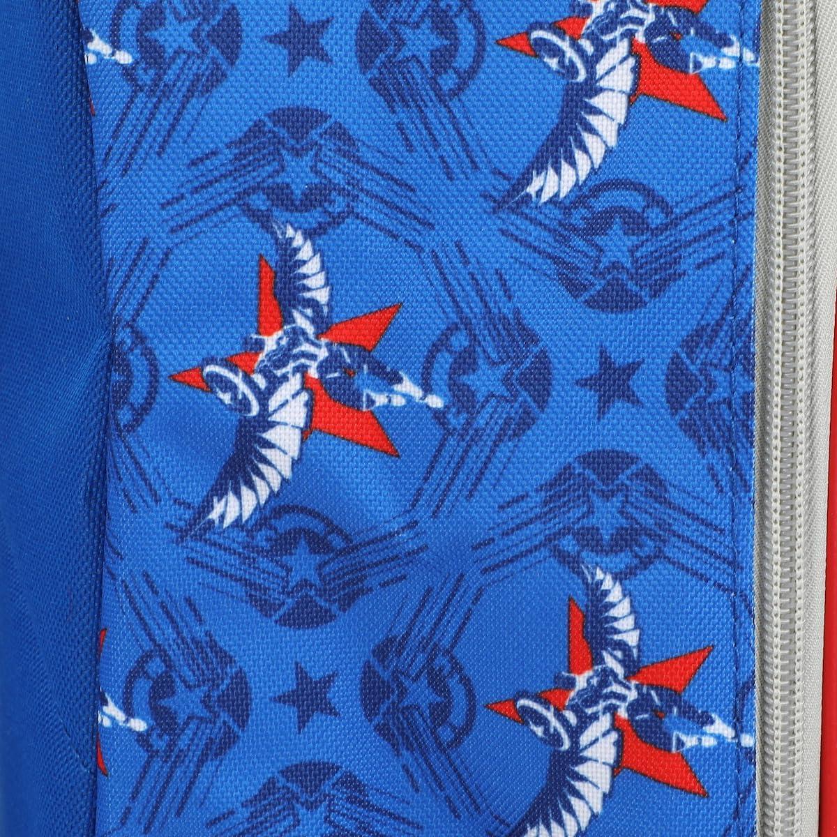 Mochila Juvenil Cosplay Capitán América Marvel 40.6x30.5cm