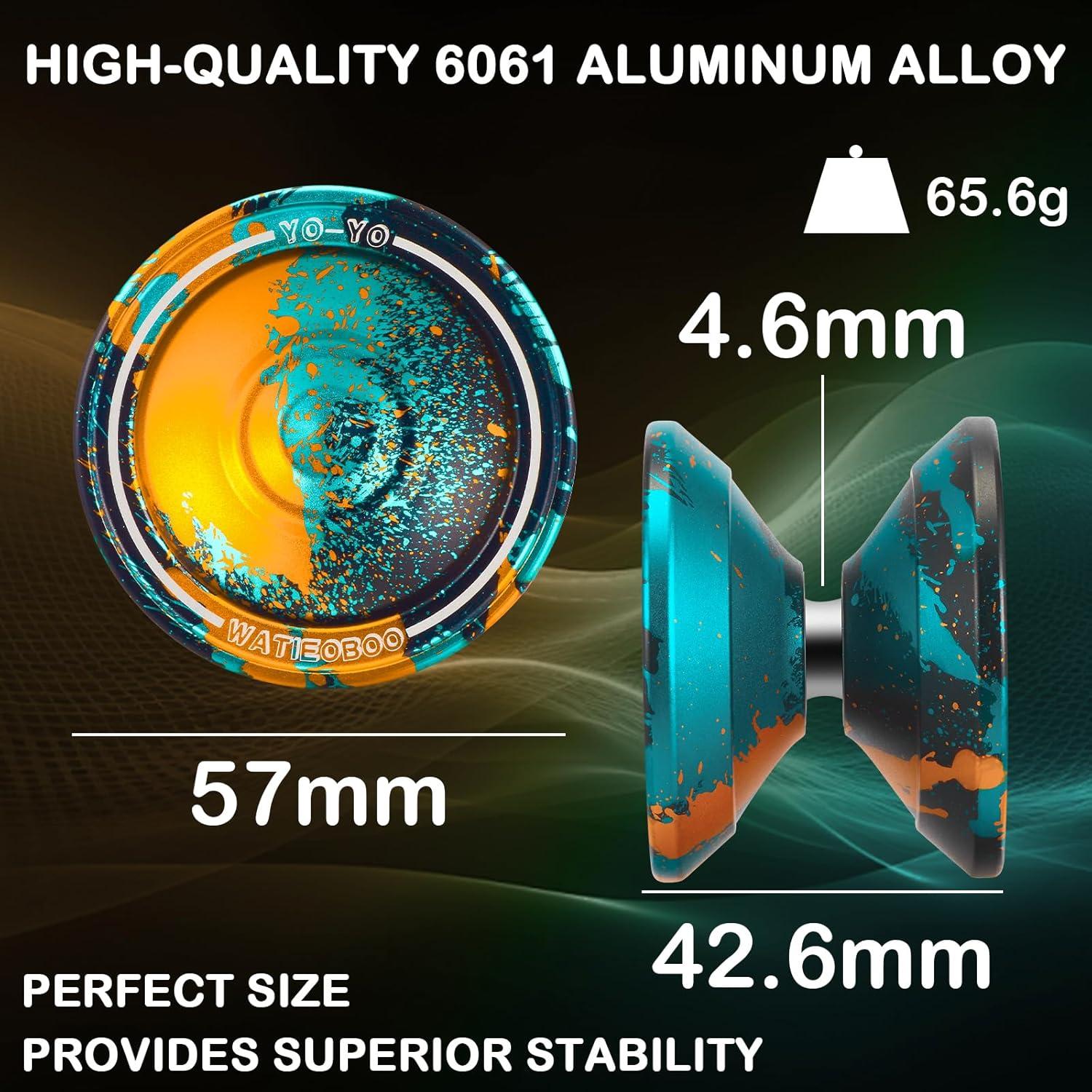 Yoyo WATIEOBOO M18 Profesional y Responsivo - Metal 5.99cm