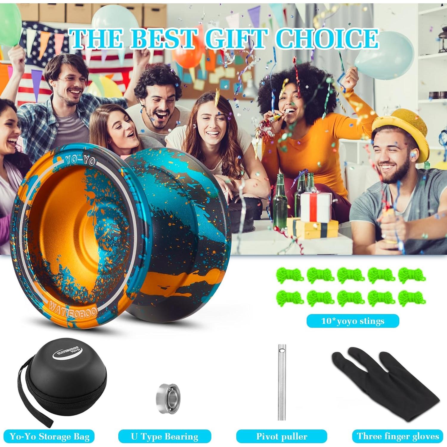 Yoyo WATIEOBOO M18 Profesional y Responsivo - Metal 5.99cm