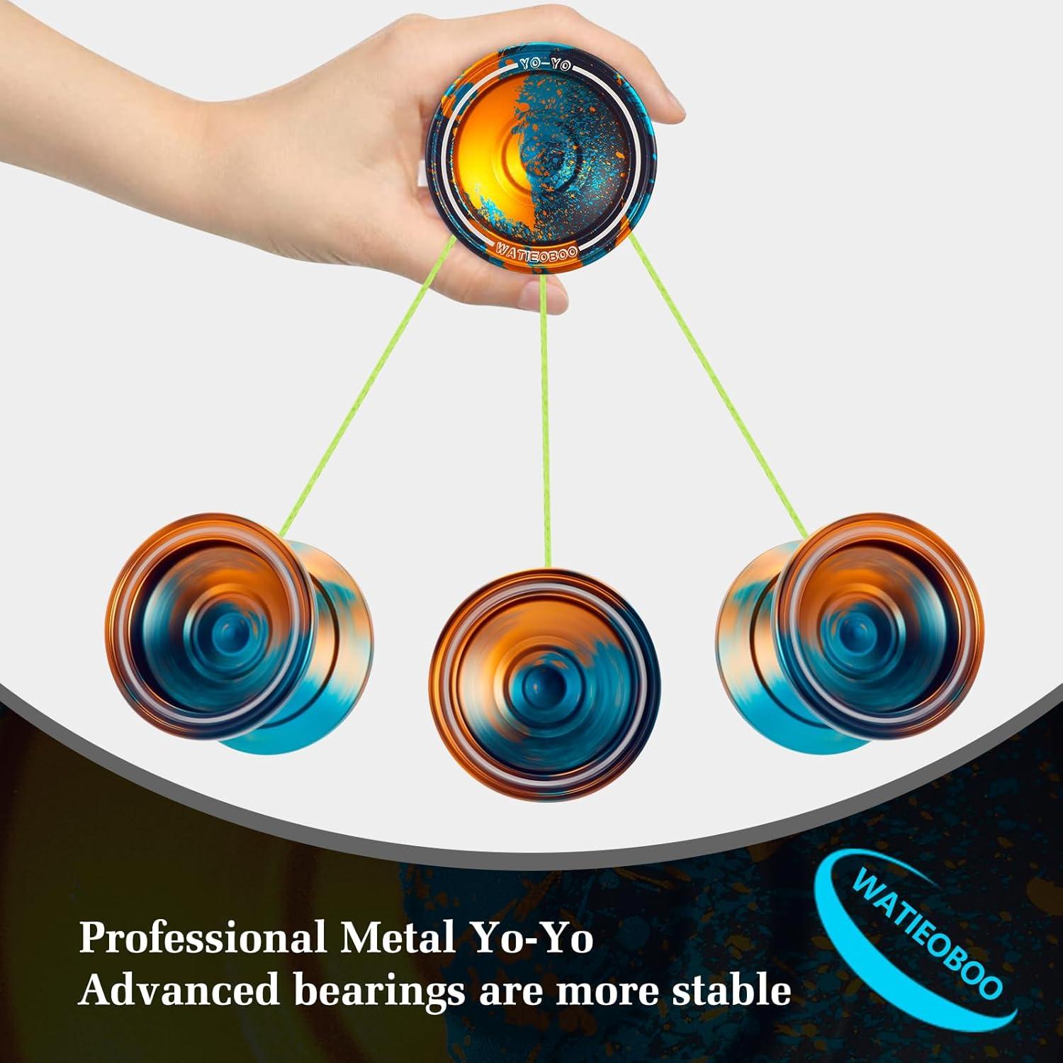 Yoyo WATIEOBOO M18 Profesional y Responsivo - Metal 5.99cm